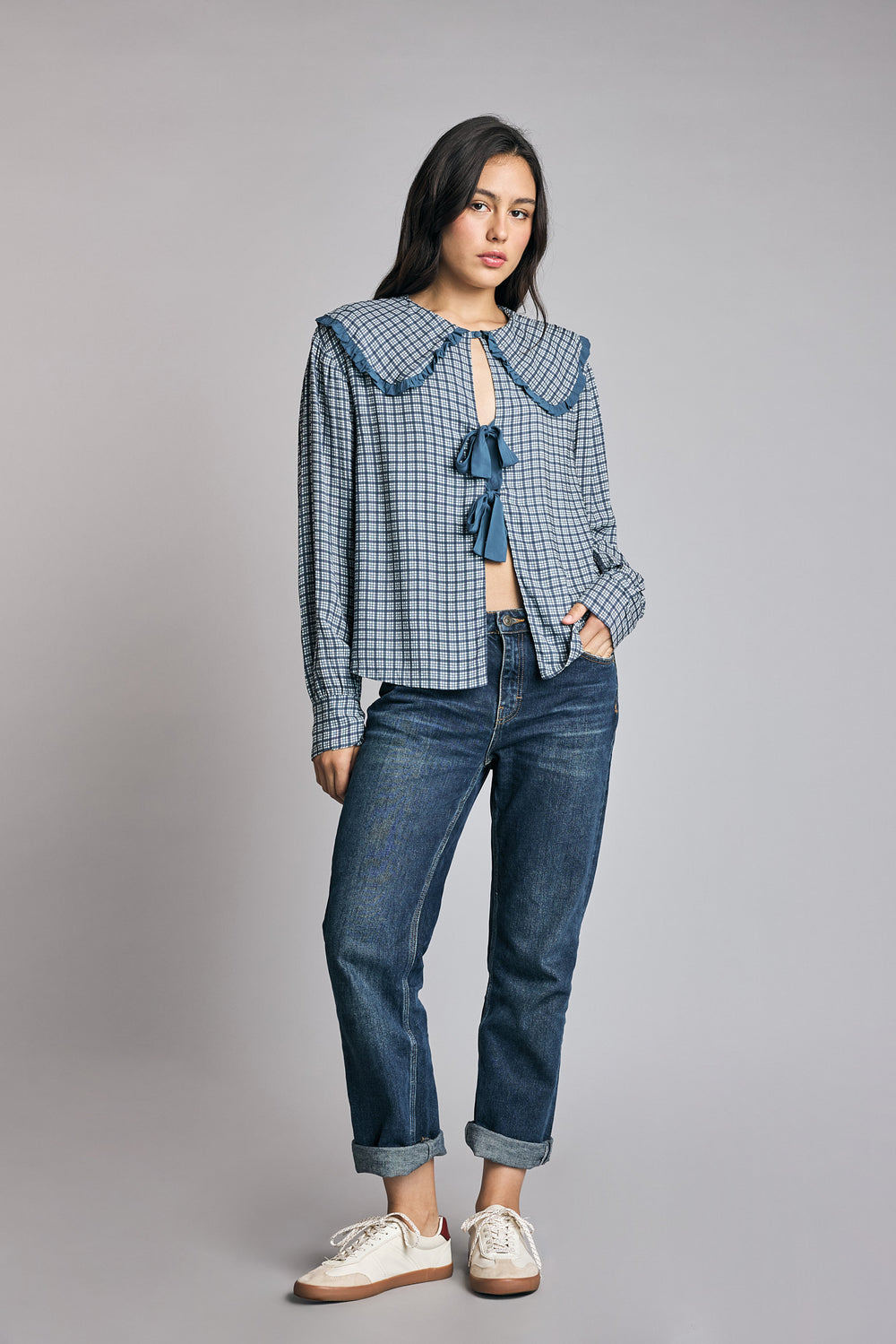 Blusa Mística Tartán