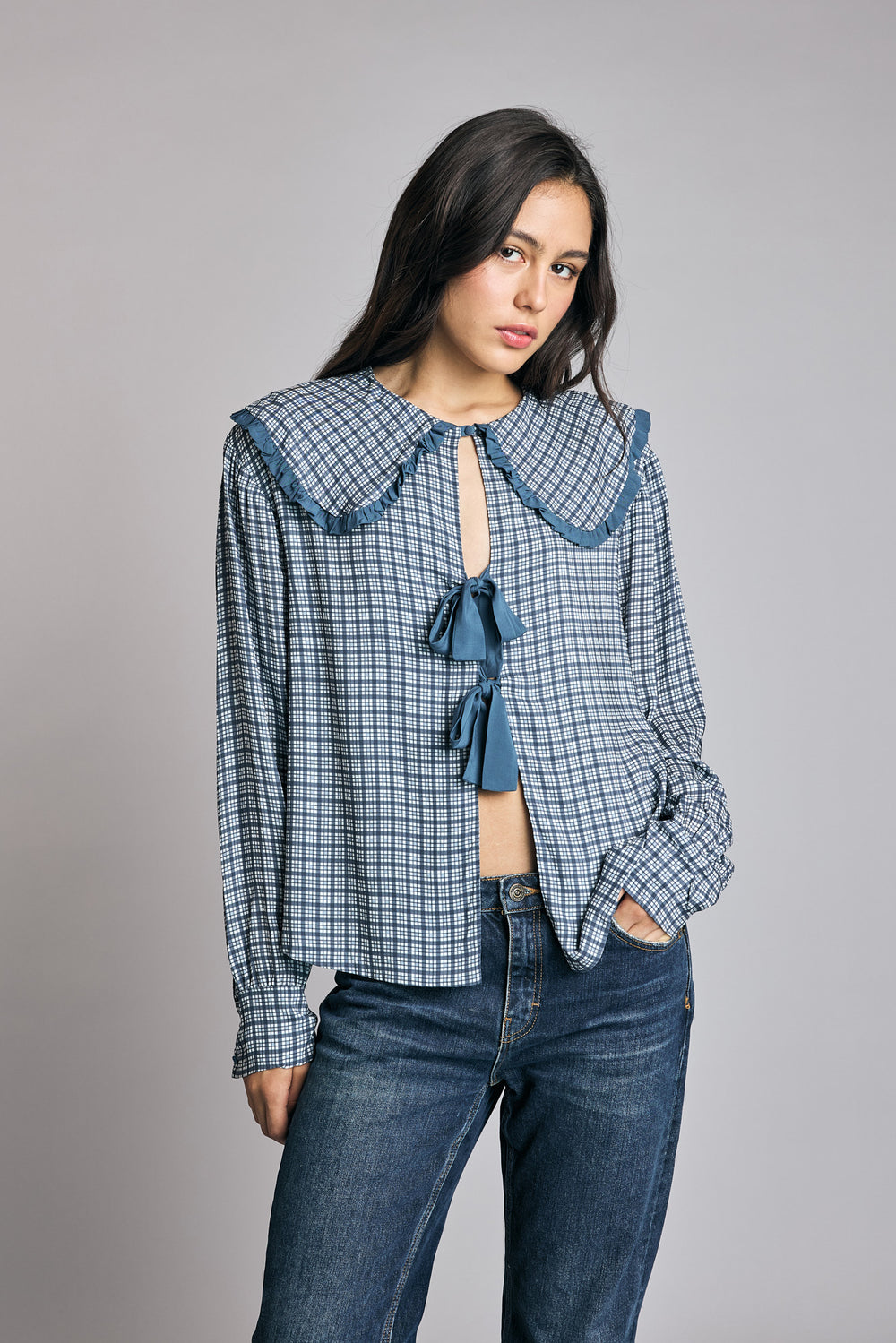 Blusa Mística Tartán