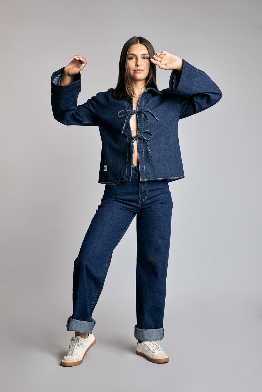 Camisa Denim Rina Azul