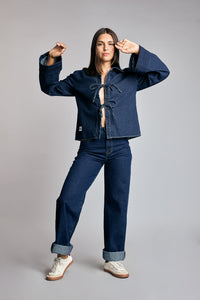 Camisa Denim Rina Azul