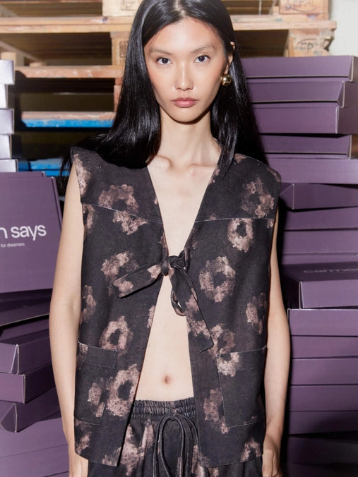 Chaqueta Manga Corta Rush Print