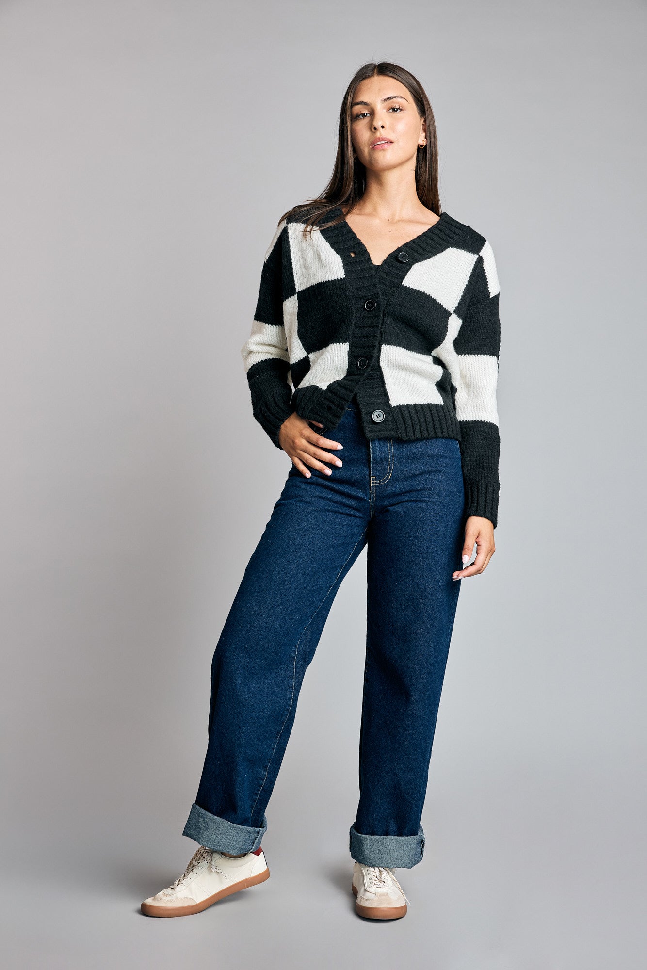 Chaleco Punto Kira Negro