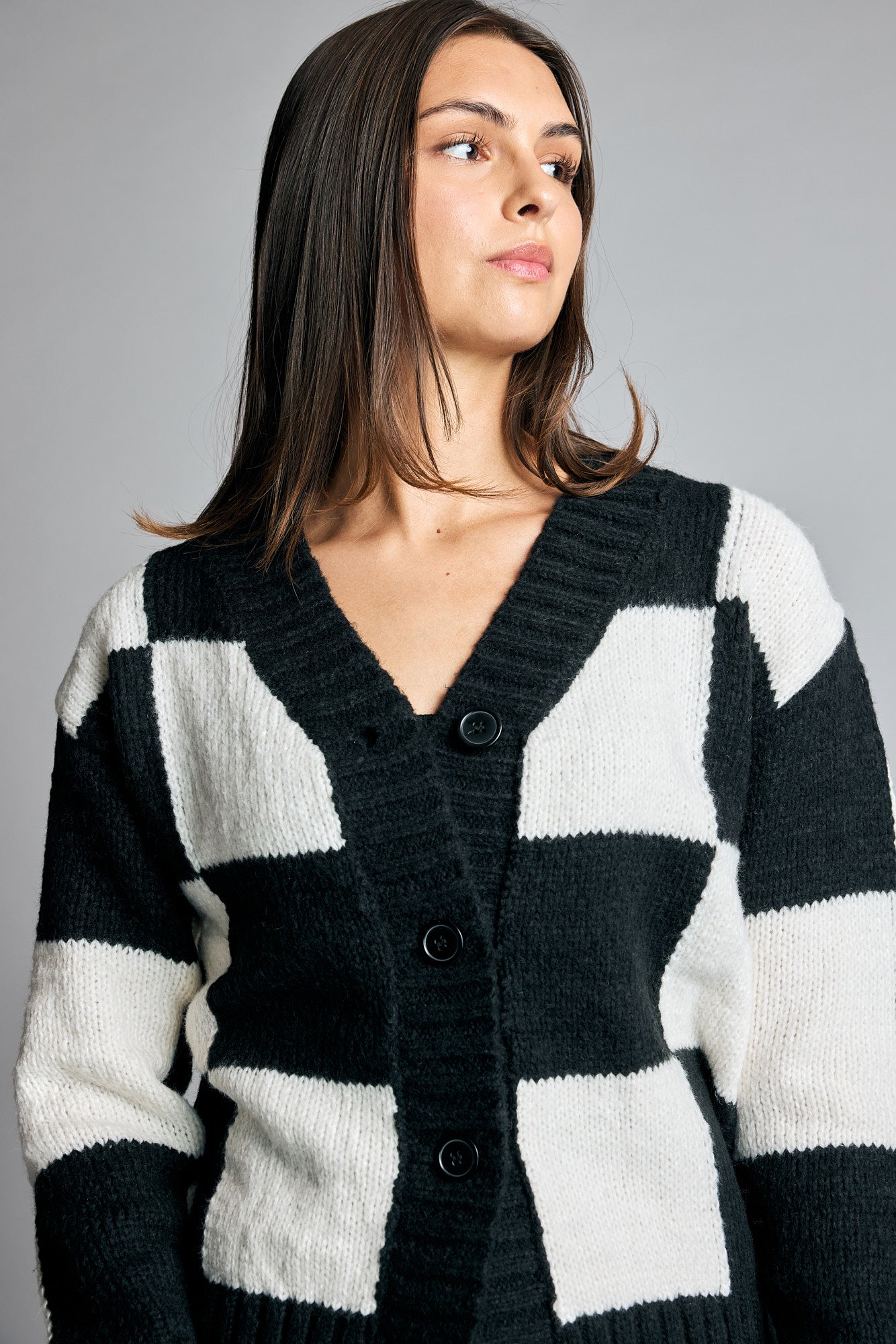 Chaleco Punto Kira Negro