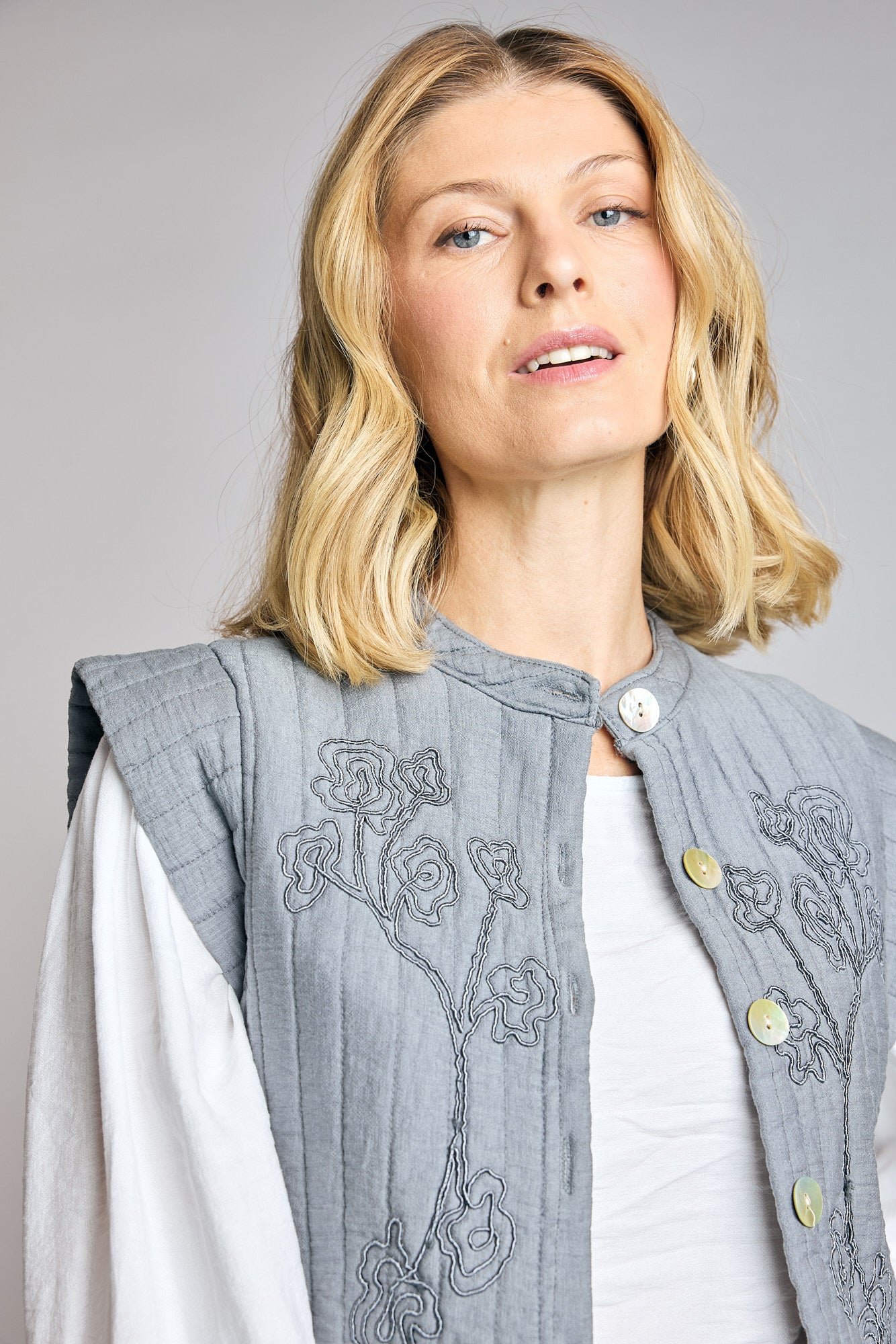 Chaqueta sin mangas Milán