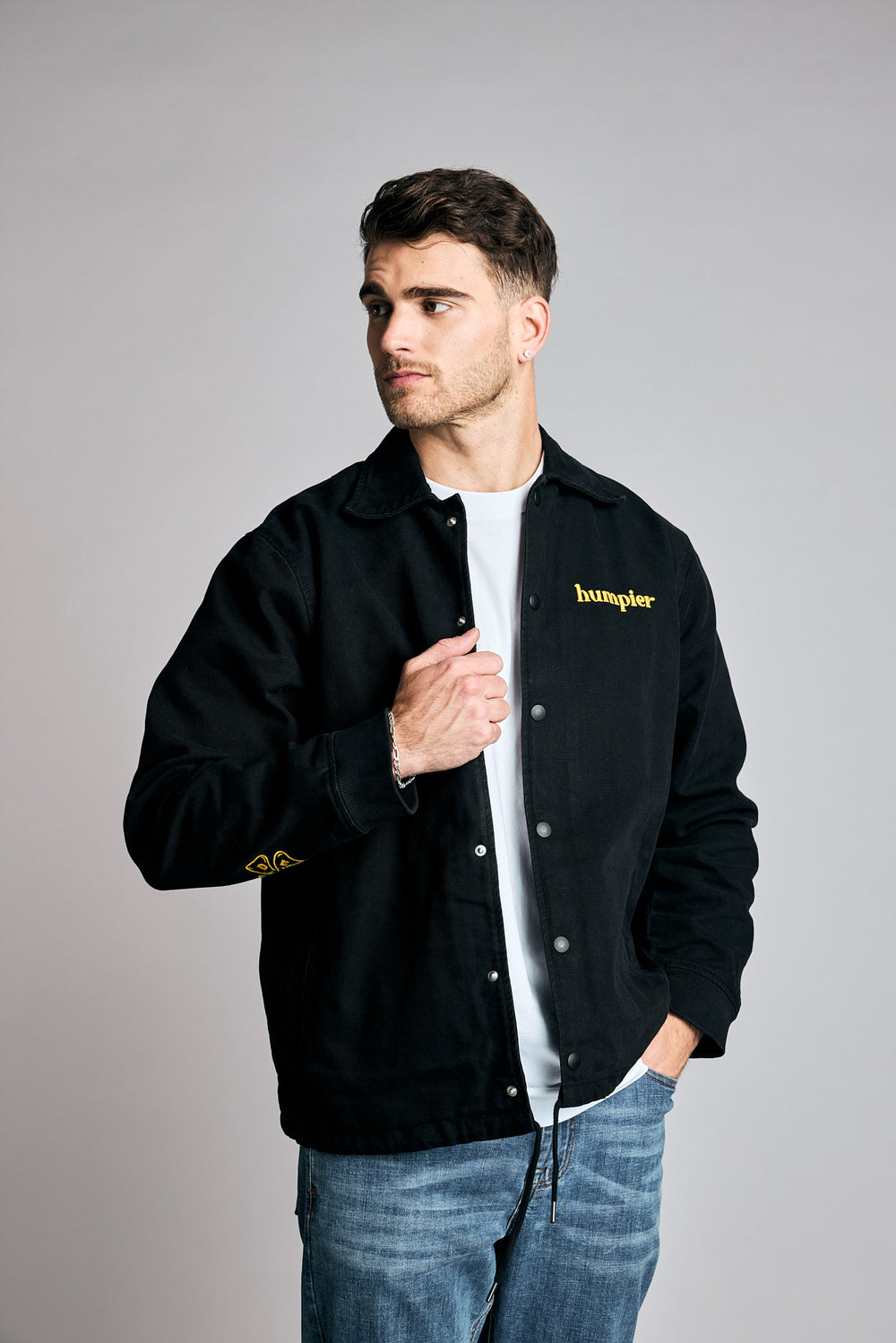 Chaqueta Black Trucker Good Luck Crew