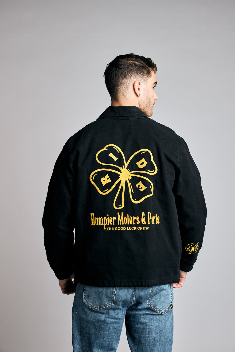 Chaqueta Black Trucker Good Luck Crew