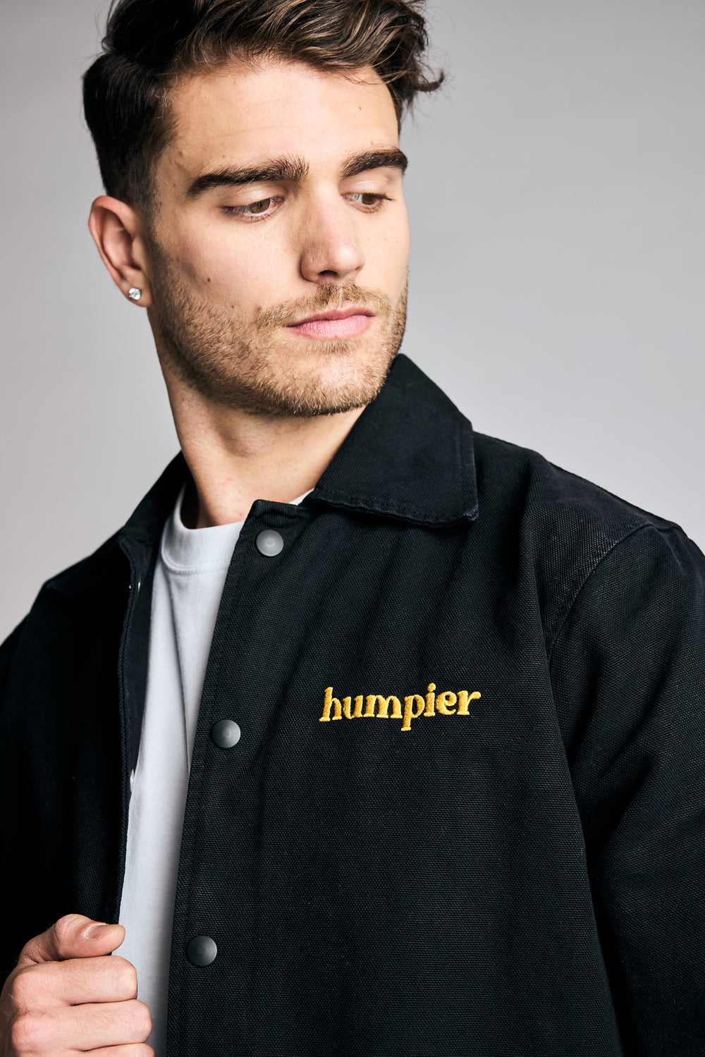 Chaqueta Black Trucker Good Luck Crew