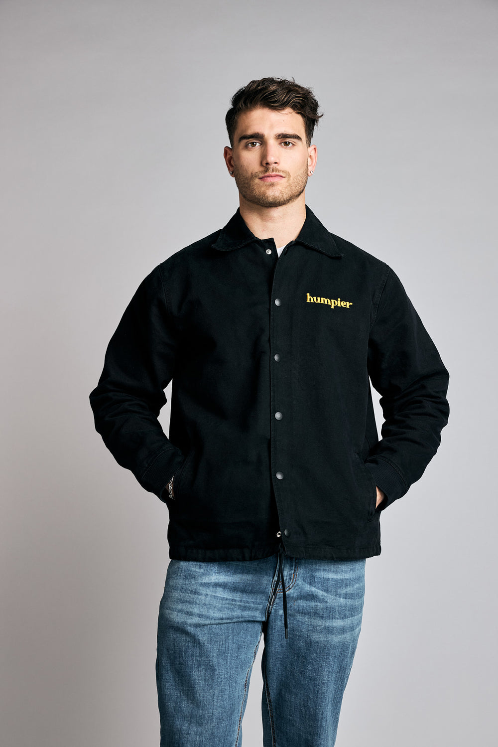 Chaqueta Black Trucker Good Luck Crew